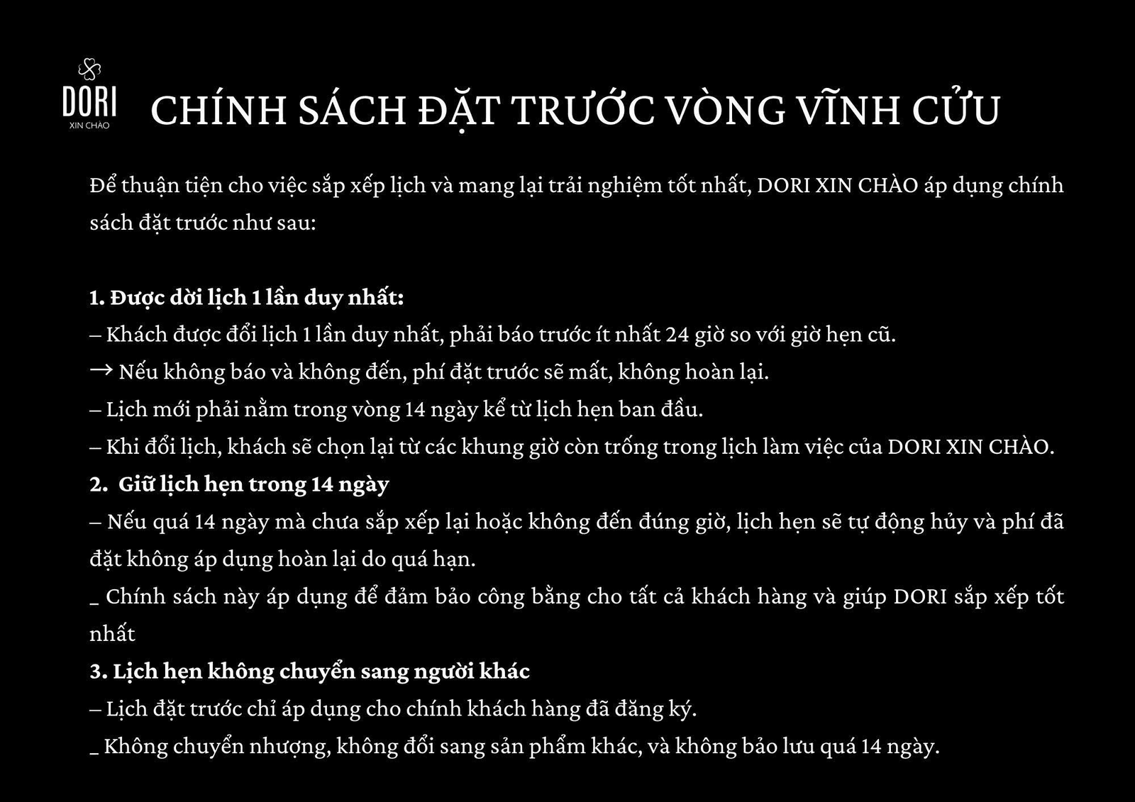 Dori xin chào
