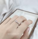 Nhẫn kiểu ngôi sao bạc - ảnh 2