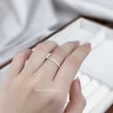 Nhẫn đính hạt nhỏ basic - ảnh 3